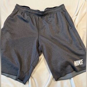 Nike XL Long grey Terry cloth lining Shorts